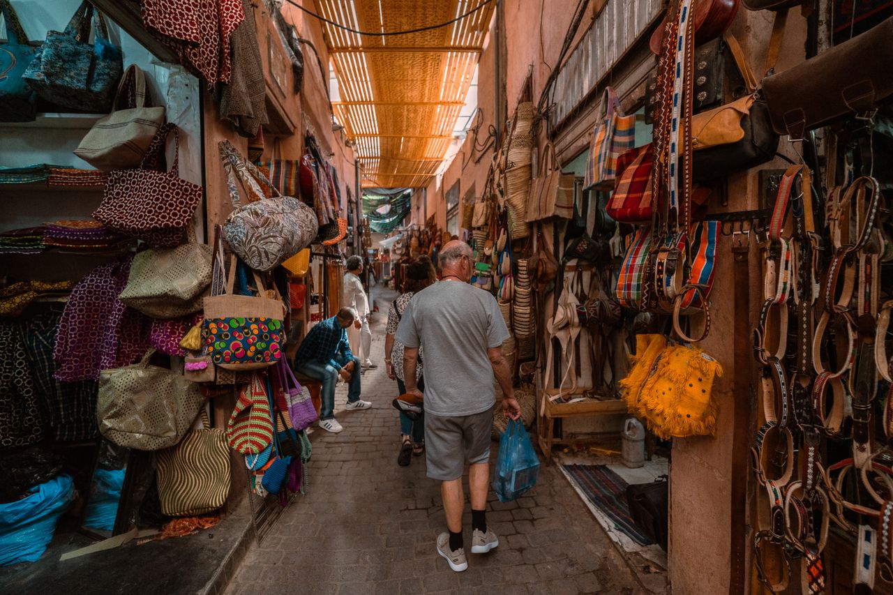 Morocco souk